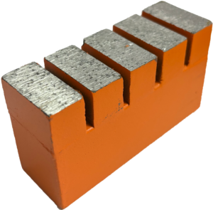 Diamond Floor Grinding Block 7 Floor Grinding Blade orange