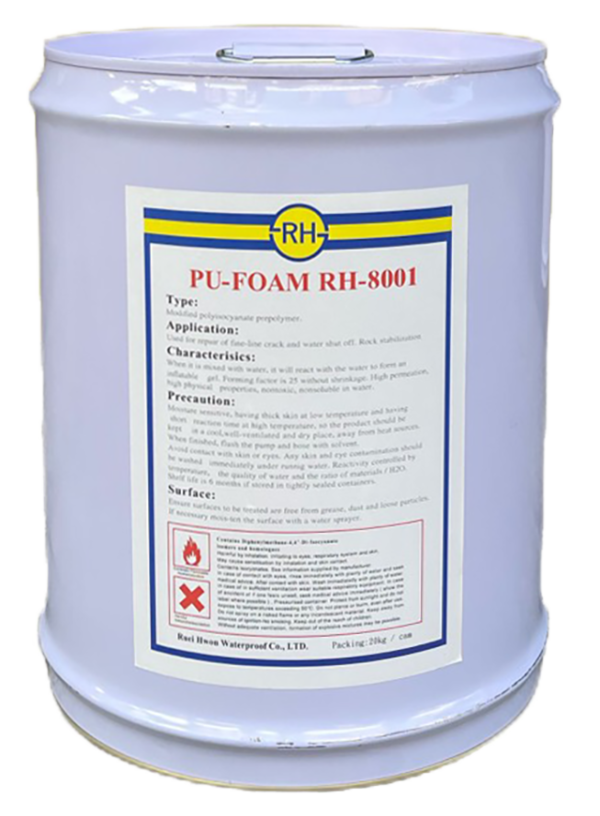 RH-8001 Polyurethane (PU) Foam